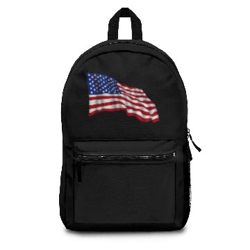 Discover waving american flag Backpacks