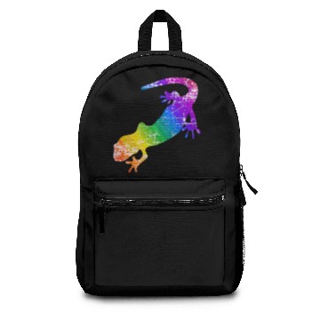 Discover Distressed Rainbow Salamander Backpacks