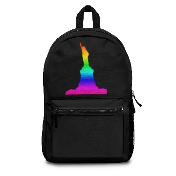 Discover Rainbow Statue Of Liberty Backpacks