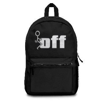 Discover fuck off black Backpacks