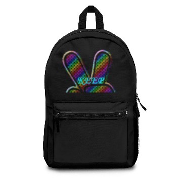 Discover peace-sign multi color wi Backpacks