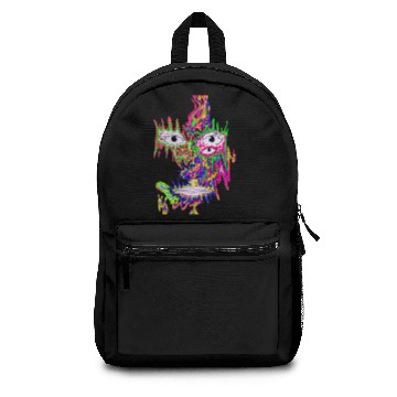 Discover psychedelic face Backpacks