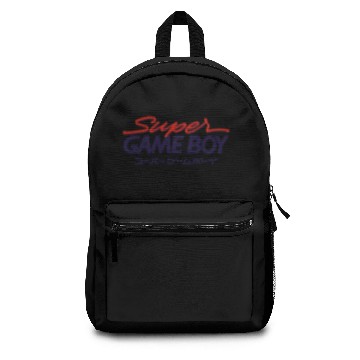 Discover Super Gameboy Logo Backpacks