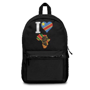 Discover Congo Black Power Backpacks