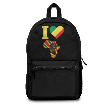 Discover Congo Black Power Backpacks