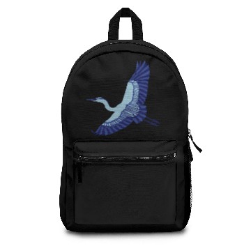 Discover A Beautiful Blue Heron Backpacks