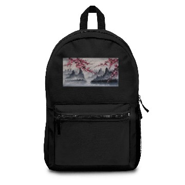 Discover cherry-blossom-painting Backpacks