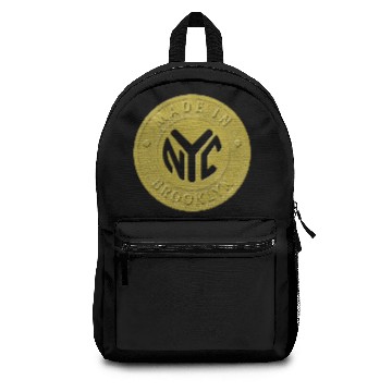 Discover Brooklyn Subway Token Backpacks
