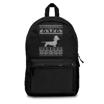 Discover Dachshund Ugly Christmas Backpacks