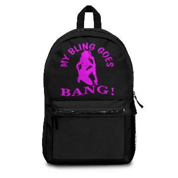 Discover My Bling Goes BANG Backpacks