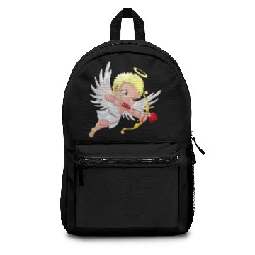 Discover cupid-wings-heart-bow-smile Backpacks