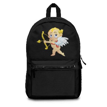 Discover cupid-heart-onion-smile-bow-wings Backpacks