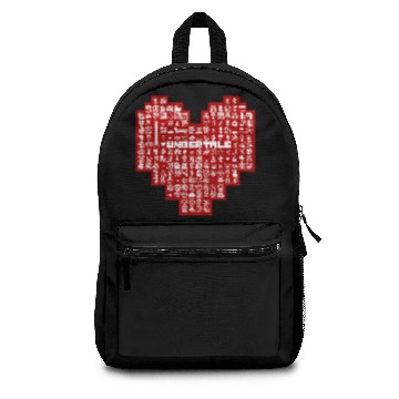 Discover Undertale Heart Character Backpacks