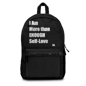 Discover I AM ENOUGH Backpacks
