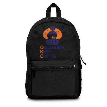 Discover OKC Cupcake Crying Backpacks