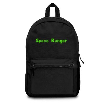 Discover Space Ranger Alien Green Backpacks Design