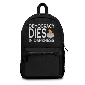 Discover Democracy Dies in Darkness Backpacks