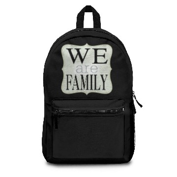 Discover We Are Family Backpacks