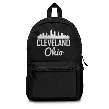 Discover Cleveland Ohio Skyline Backpacks