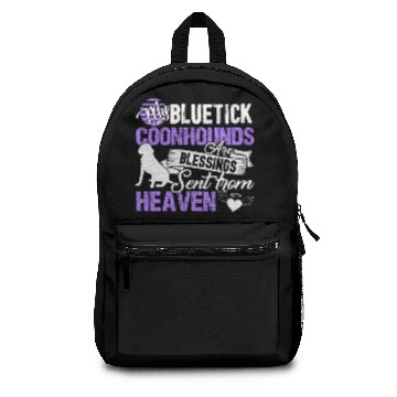 Discover BLUETICK COONHOUND BLESSINGS Backpacks