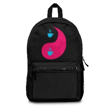 Discover Coffee Ying Yang Backpacks