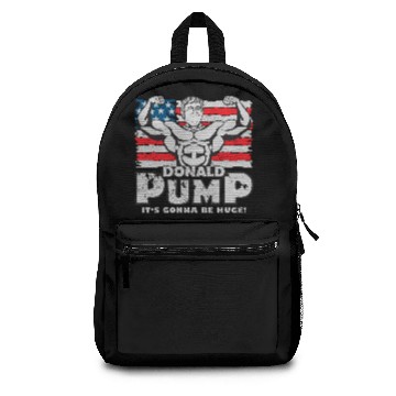 Discover Donald Pump - American Flag Backpacks