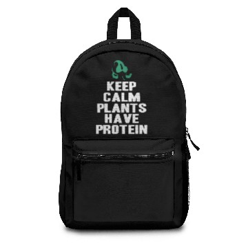 Discover Keep Calm Plants Backpacks