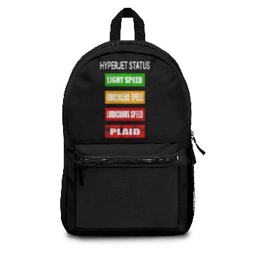 Discover Spaceballs - Hyperjet Status Backpacks