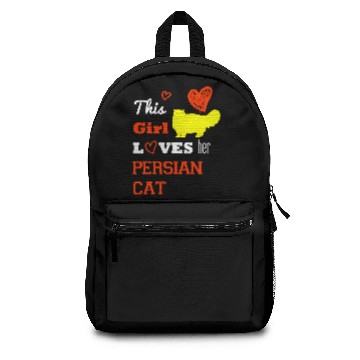 Discover Persian cat Backpacks