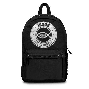 Discover JESUS HE IS RISEN Backpacks