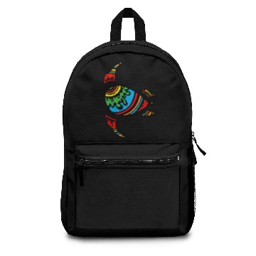 Discover sea turtle tortoise schildkroete124 Backpacks
