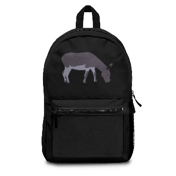 Discover donkey mule esel83 Backpacks