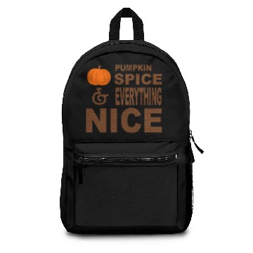 Discover Pumpkin Spice and Everything Nice Backpacks