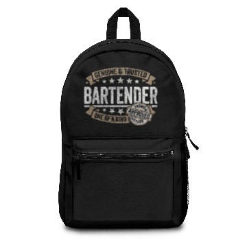 Discover Bartender Gift Trusted Profession Job Backpacks