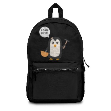 Discover Construction worker Penguin Backpacks