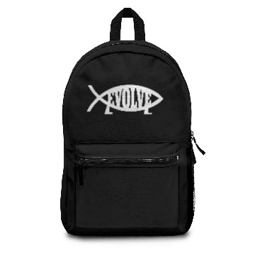 Discover EVOLVE Backpacks SMALL funny evolution science athei
