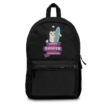Discover goofy surfer stepbrother Backpacks
