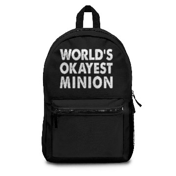 Discover World's Okayest Minion Backpacks