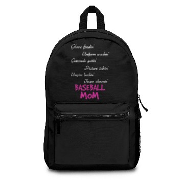 Discover Baseball Mom Backpacks