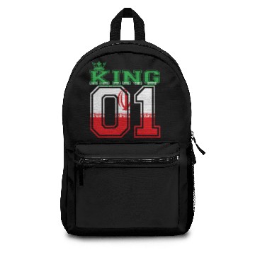 Discover land partner king 01 prince Iran Backpacks