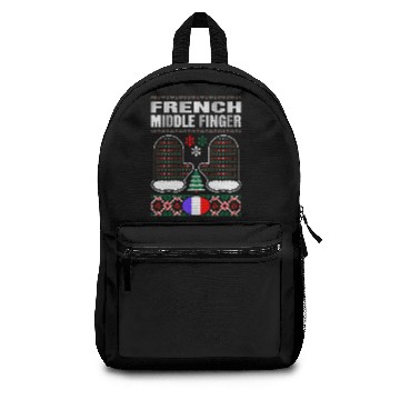 Discover French Middle Finger Backpacks