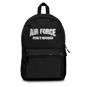 Discover Funny Air Force Retired Backpacks