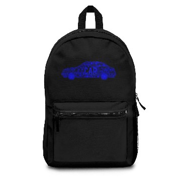 Discover GIFT - CAR BLUE Backpacks