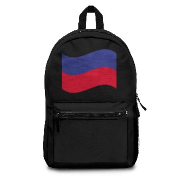 Discover flag haiti alternative Backpacks