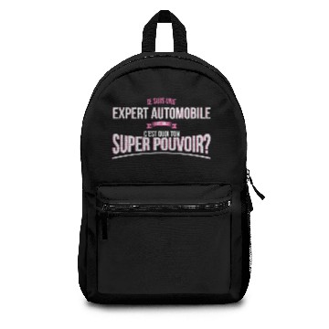 Discover Automotive expert super power gift Backpacks