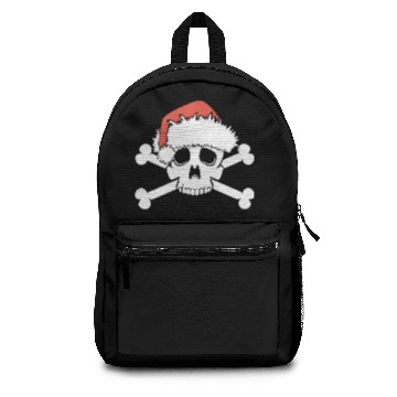 Discover EMO SANTA SKULL MERRY NIGHTMARE CHRISTMAS SKELETON Backpacks