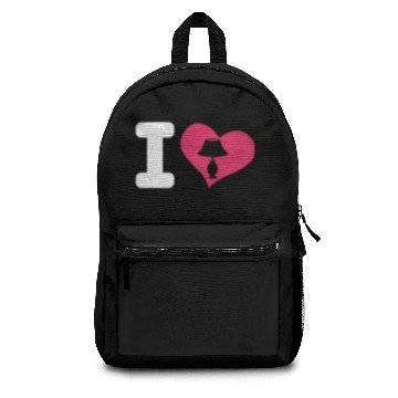 Discover I Love Lamp Backpacks