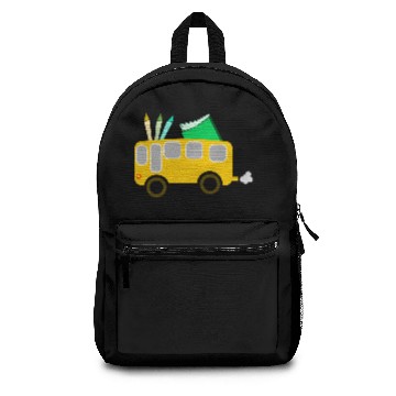 Discover school bus coach omnibus schulbus verkehr34 Backpacks