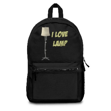 Discover Anchorman Design I Love Lamp Funny Backpacks