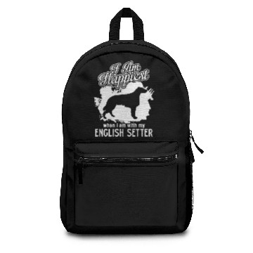 Discover English Setter Backpacks